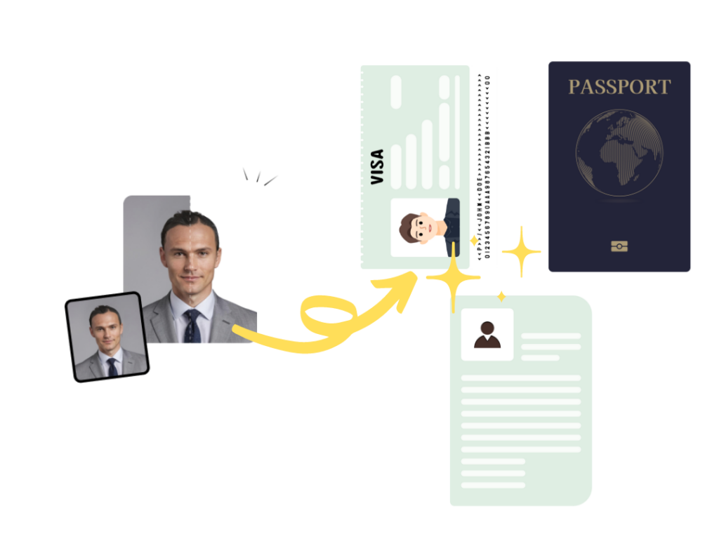 Make ID-Photo online for your passport, visa and other document!